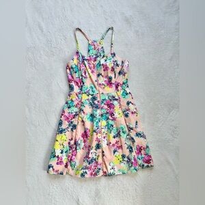NWOT Candie’s Pink Floral Dress